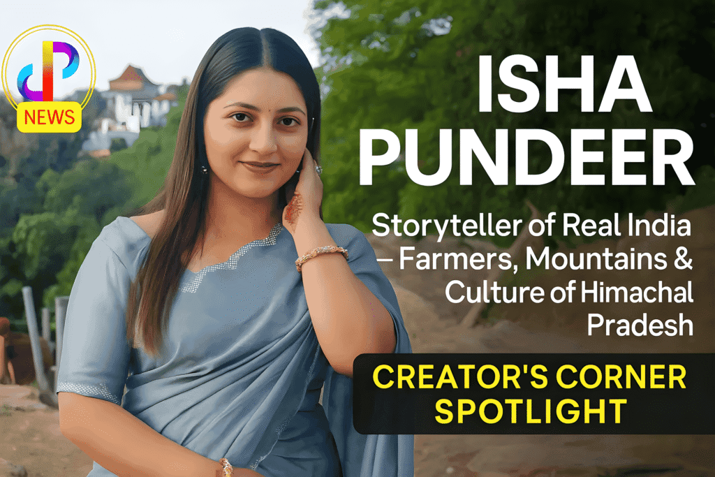 Isha-Pundeer-Storyteller-of-Real-India-Farmers-Mountains-&-Culture-of-Himachal-Pradesh-Creator's-Corner-Spotlight-2025-Digital-Preeyam-News
