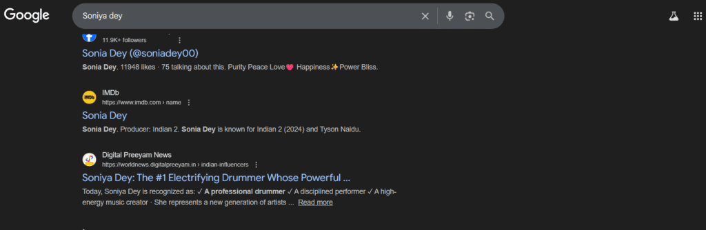 Soniya-Dey-Creators-Corner-Spotlight-Achievement-Screenshot-Digital-Preeyam-News