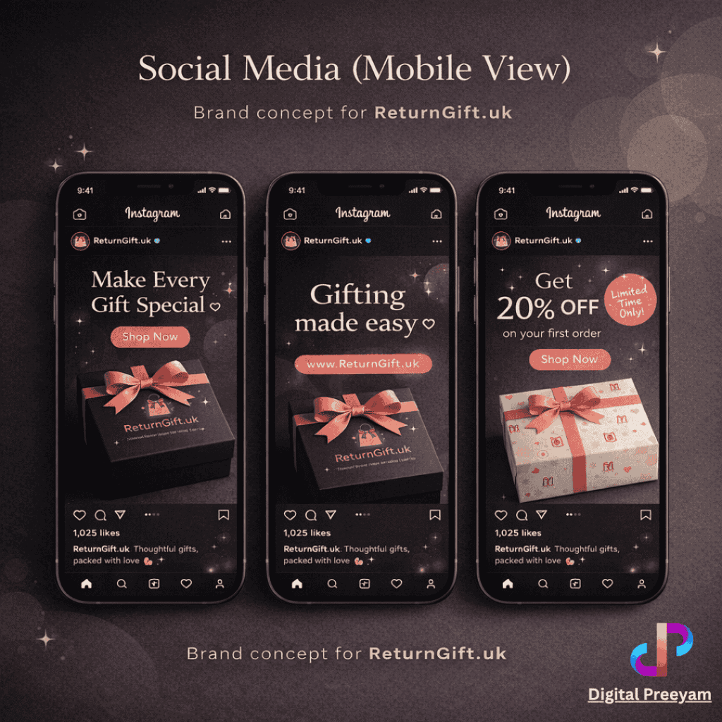 ReturnGift.uk-Social-media-brand-concepts-on-display-Digital-Preeyam